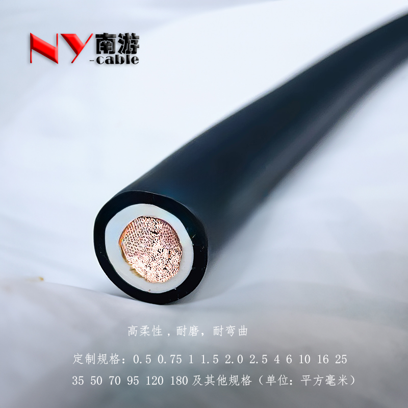 AGV移动机器人拖链电缆 —— 高柔性抗扭转动力信号复合屏蔽线缆