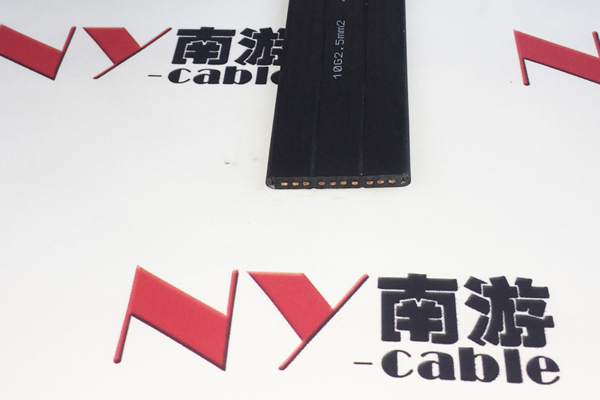 NY系列扁电缆 多芯柔性扁平结构 港机行车天车移动供电专用线缆