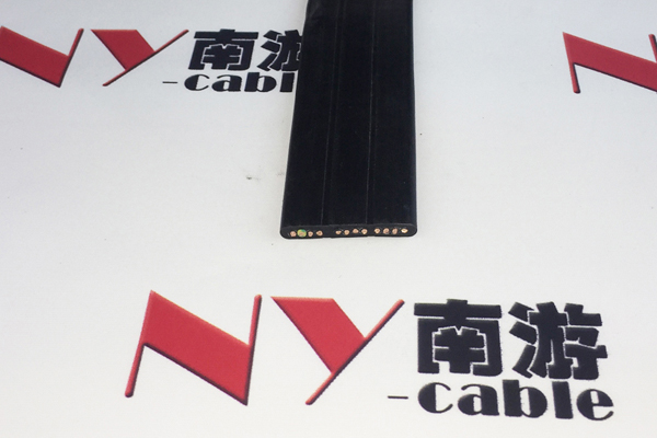 NY扁电缆 AGV自动导引车充电对接专用扁平柔性供电线缆 多芯定制
